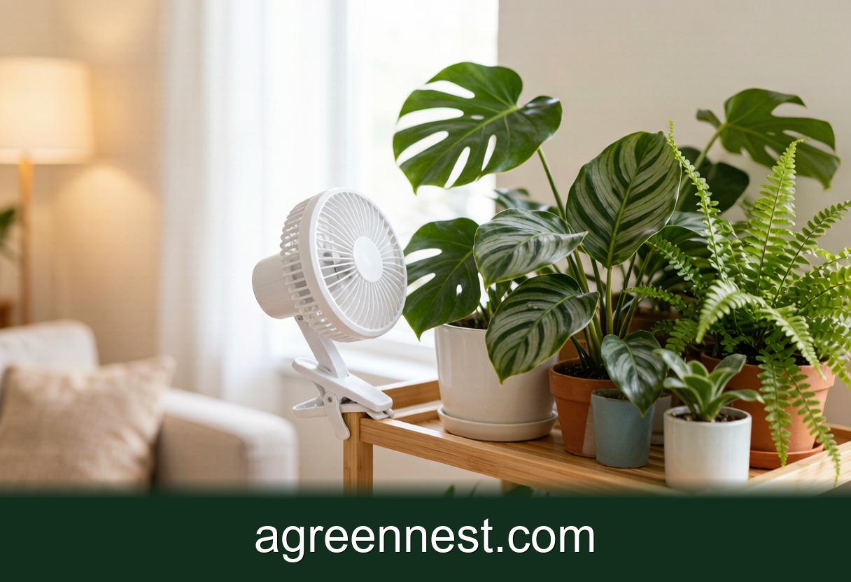 Plant Care Accessories — Airflow for Indoor Plants: The Fan Setup That Works
