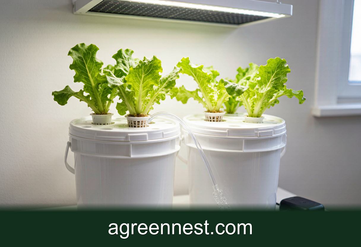 Hydroponic Growing — Airstone vs No Airstone in DWC: 28-Day Test