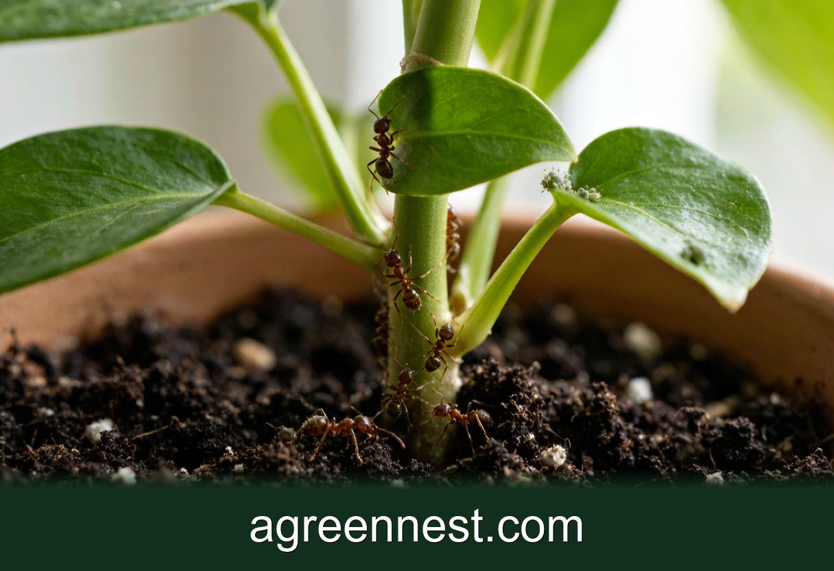 Ants in Houseplant Soil: What They Really Mean