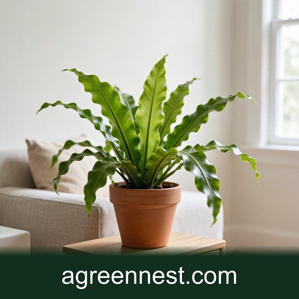 Low-Light Indoor Plants — Bird's Nest Fern Care: The Fern for Dim Rooms