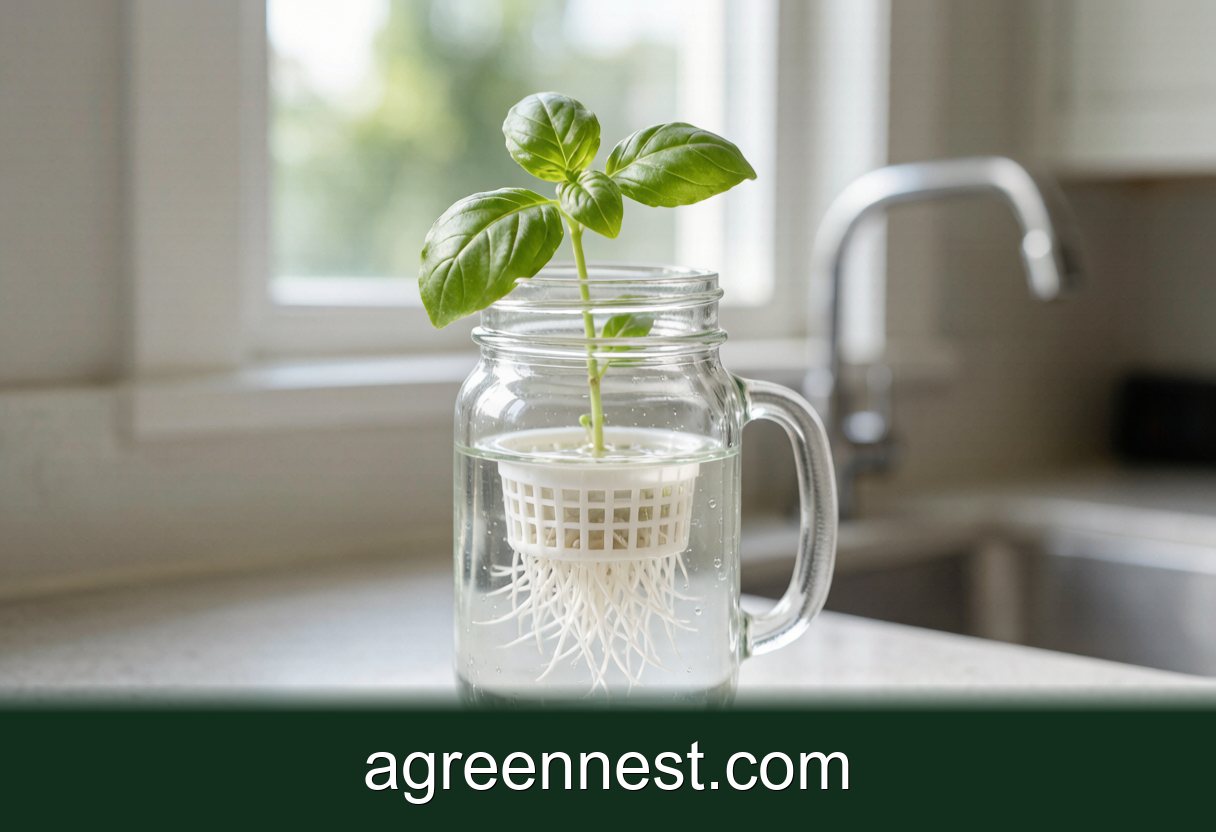 Build a Hydroponic Jar Garden From a Mason Jar