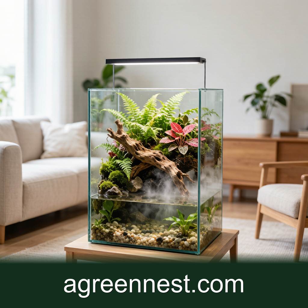 DIY Plant Projects — Build a Paludarium: A Half-Water, Half-Land Tank
