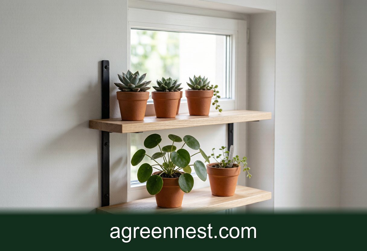 DIY Plant Projects — Build a Window Plant Shelf: Two Versions