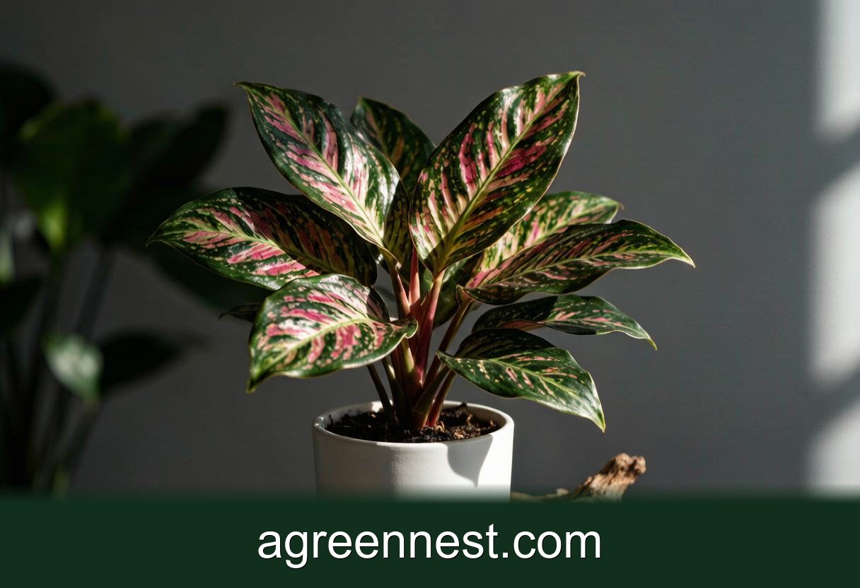 Chinese Evergreen Care: Colorful Low-Light Plant