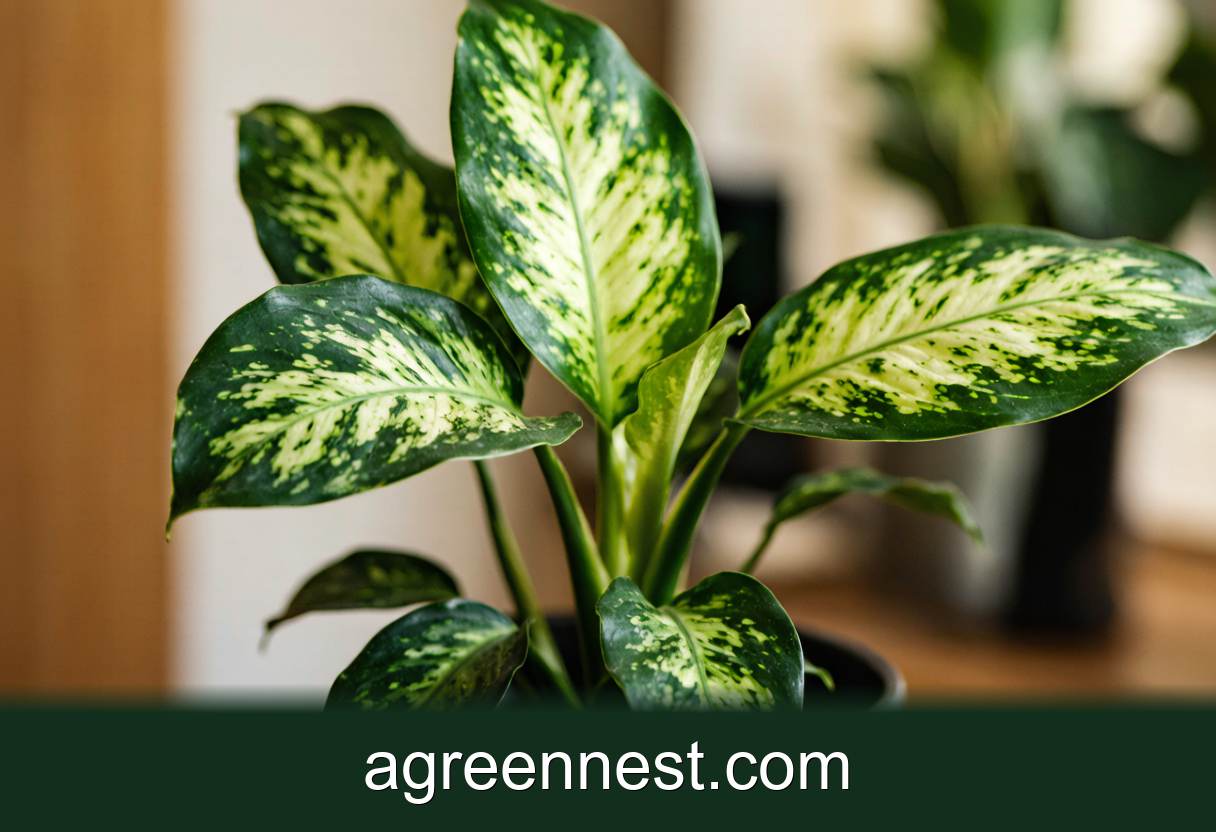 Dieffenbachia Low-Light Care (Dumb Cane)