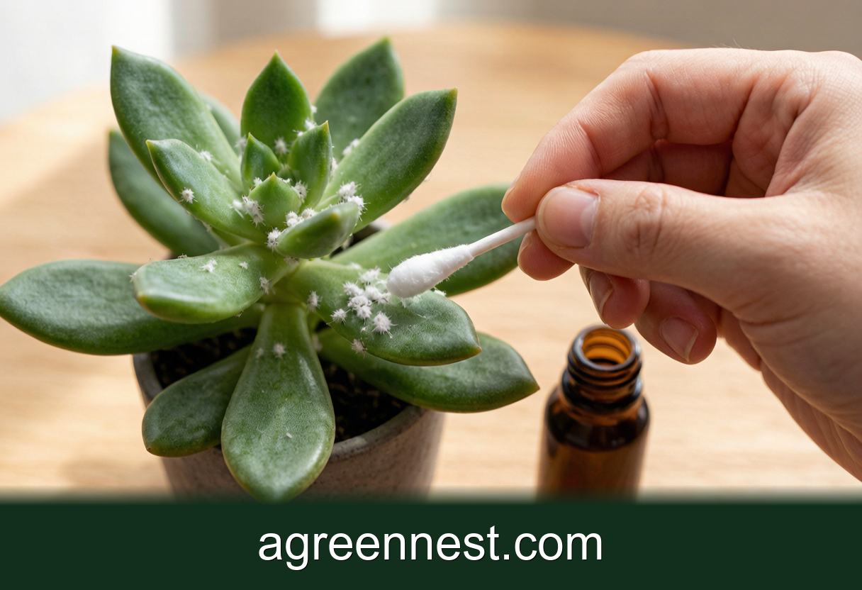 Plant Pests & Diseases — Does Rubbing Alcohol Kill Mealybugs? I Tested It