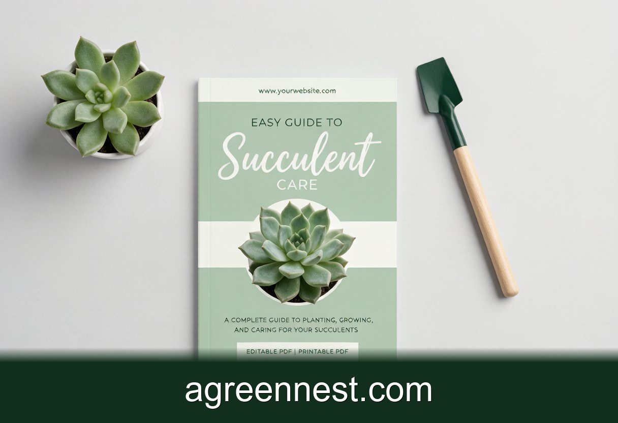 AGreenNest succulent care ebook cover