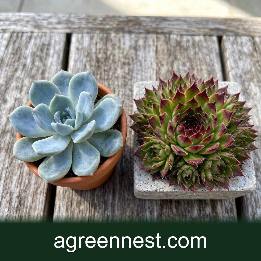 Succulent Care — Echeveria vs Sempervivum: Which Rosette Is It?