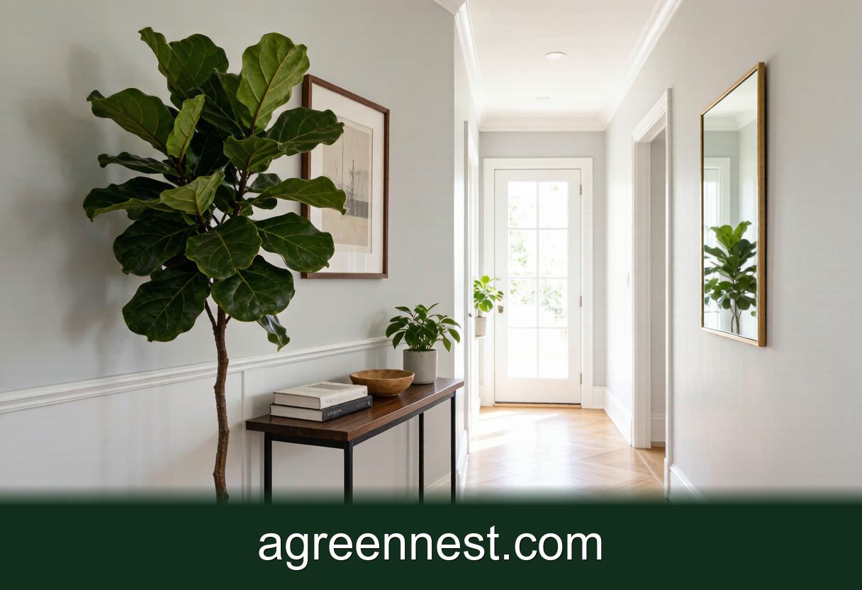 Style an Entryway With Welcoming Plants