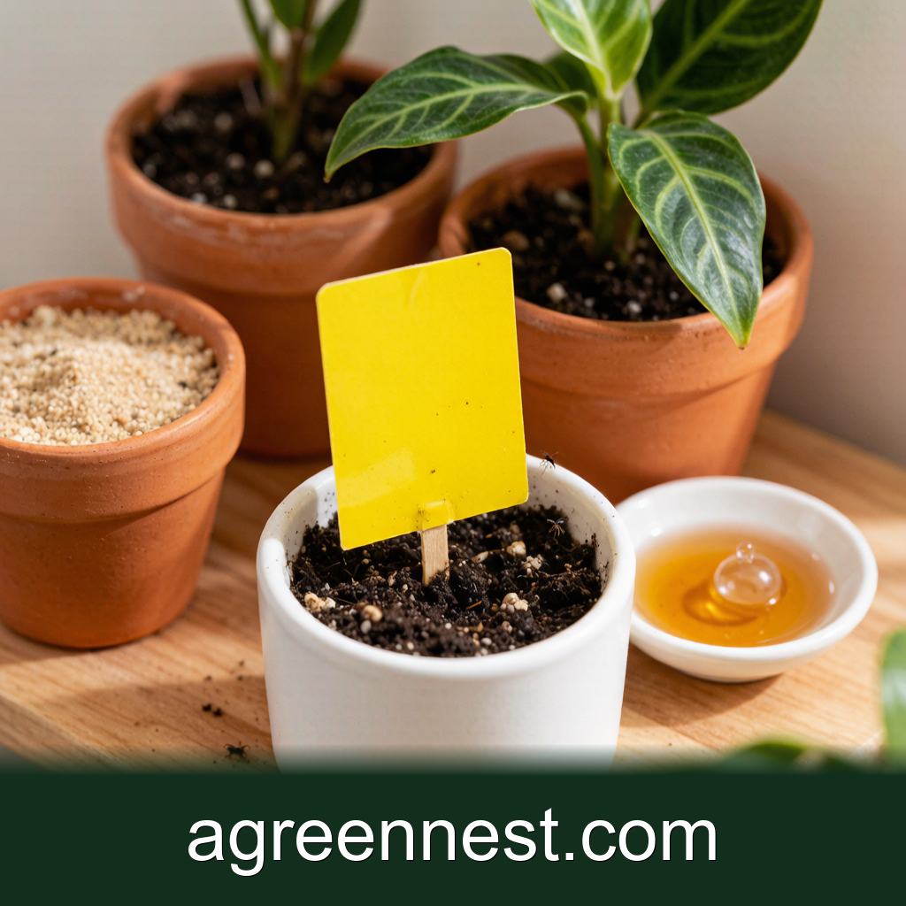 Plant Pests & Diseases — I Tested 4 Fungus Gnat Traps on 12 Plants