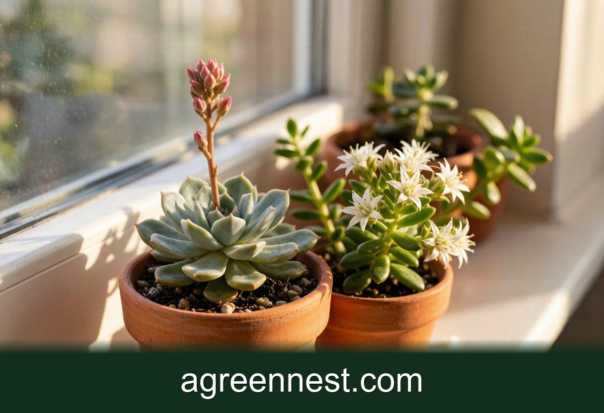 Succulent Care — How to Get Succulents to Bloom Indoors