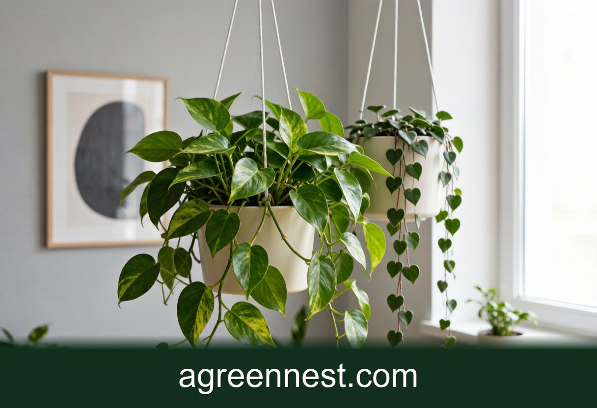 Style a Room With Hanging Trailing Plants
