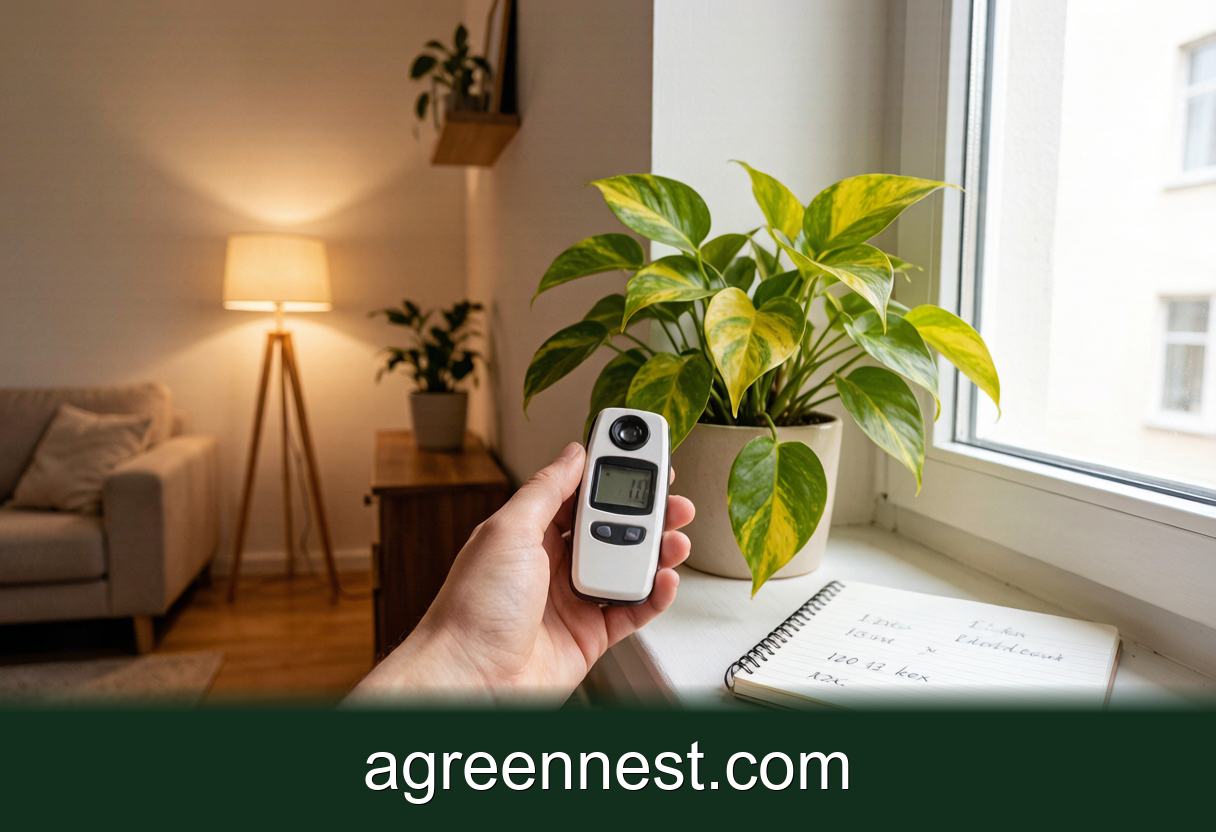 Low-Light Indoor Plants — I Metered Every Room for a Week: Lux Test Results