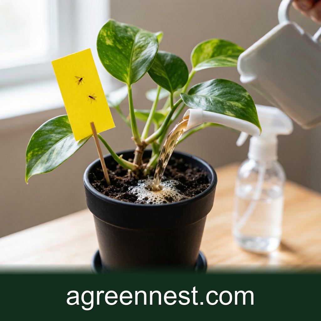 Plant Pests & Diseases — Does Hydrogen Peroxide Kill Fungus Gnats? Tested