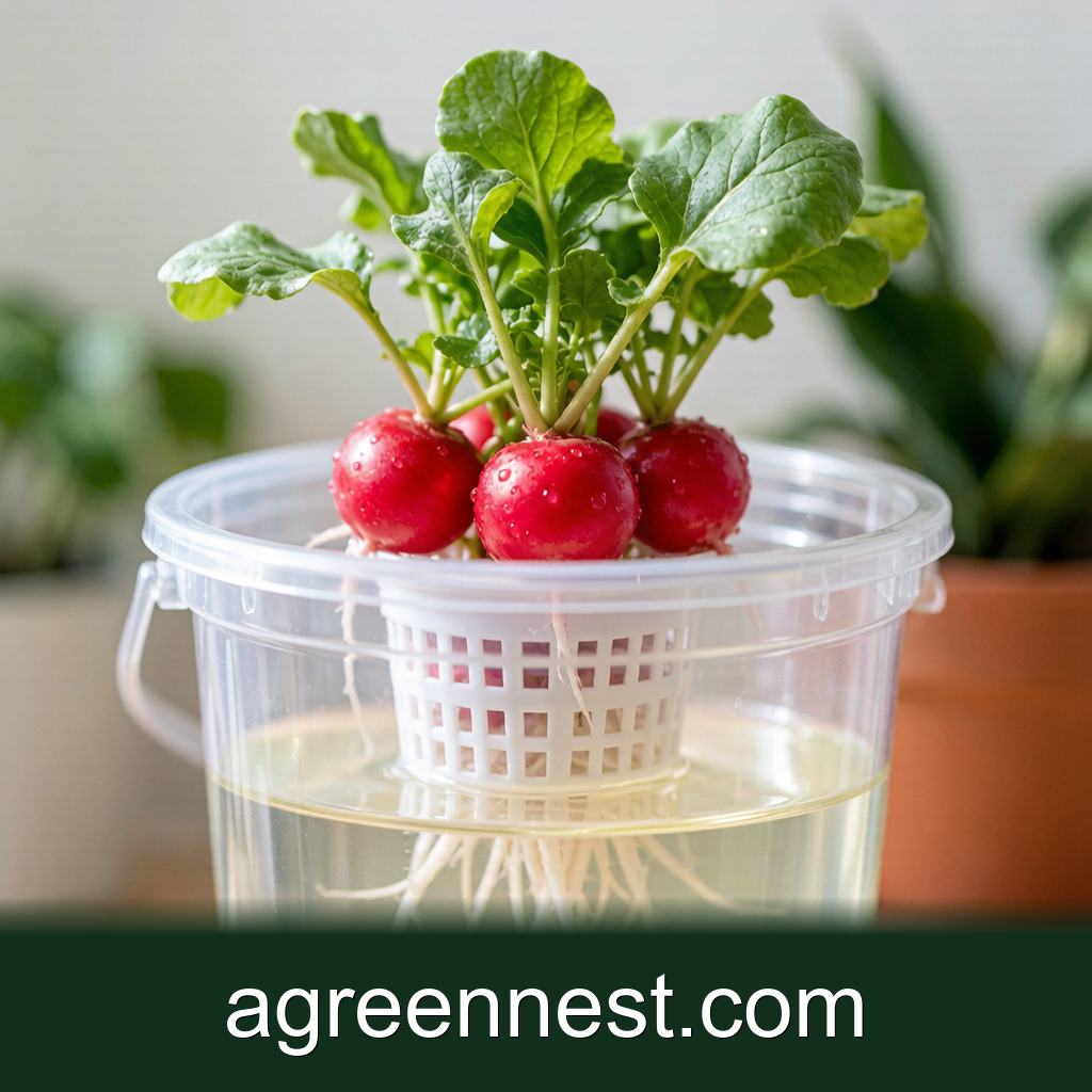 Grow Radishes Hydroponically in 30 Days