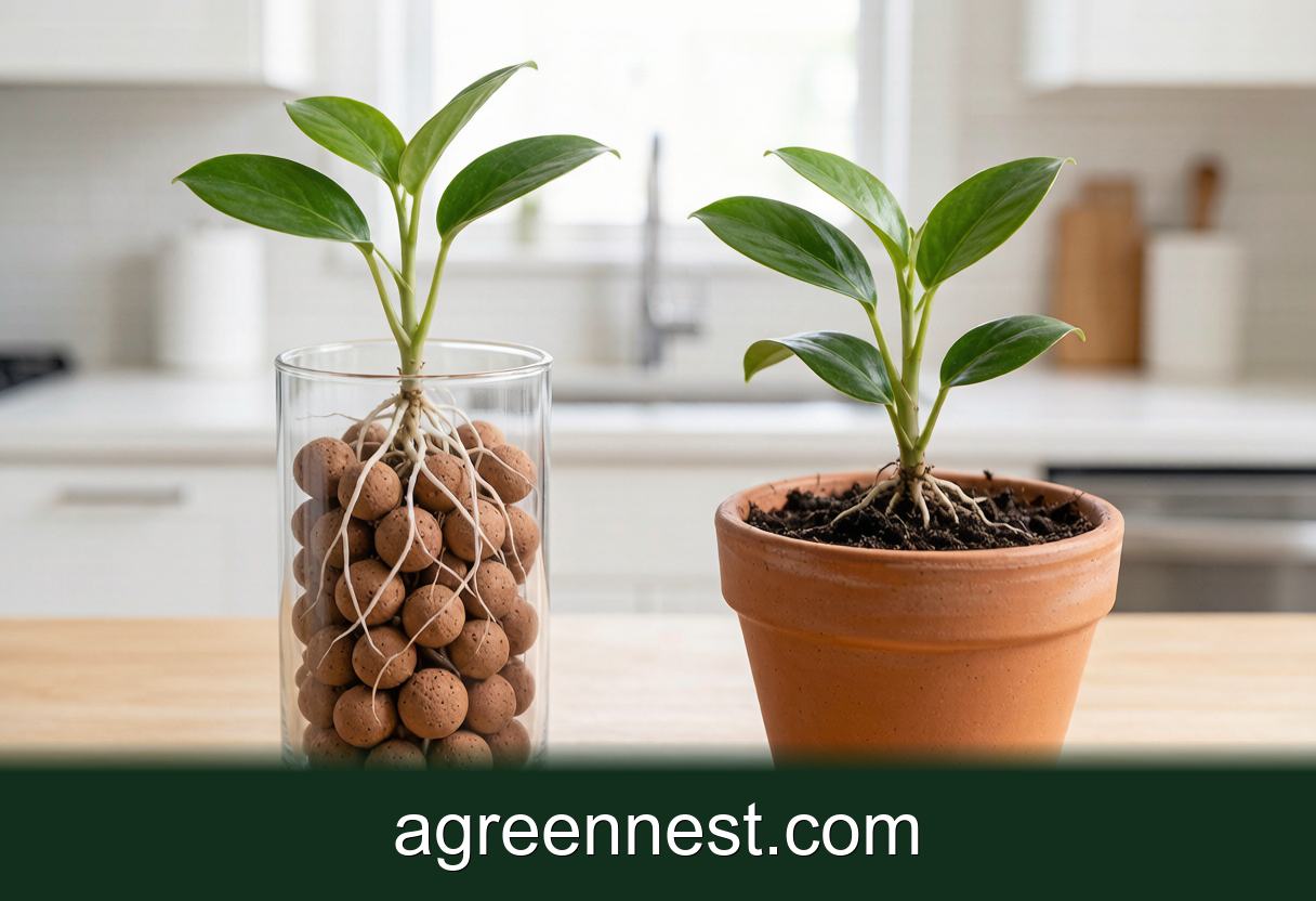 Hydroponic Growing — LECA vs Soil for Houseplants: Which Wins?