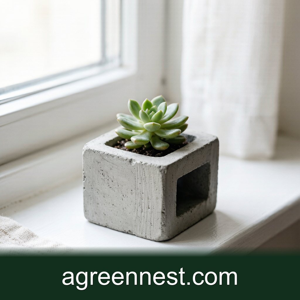 Make a Concrete Planter in an Afternoon