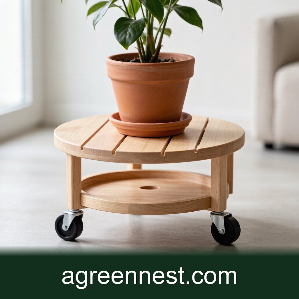 Build a Rolling Plant Caddy in 20 Minutes