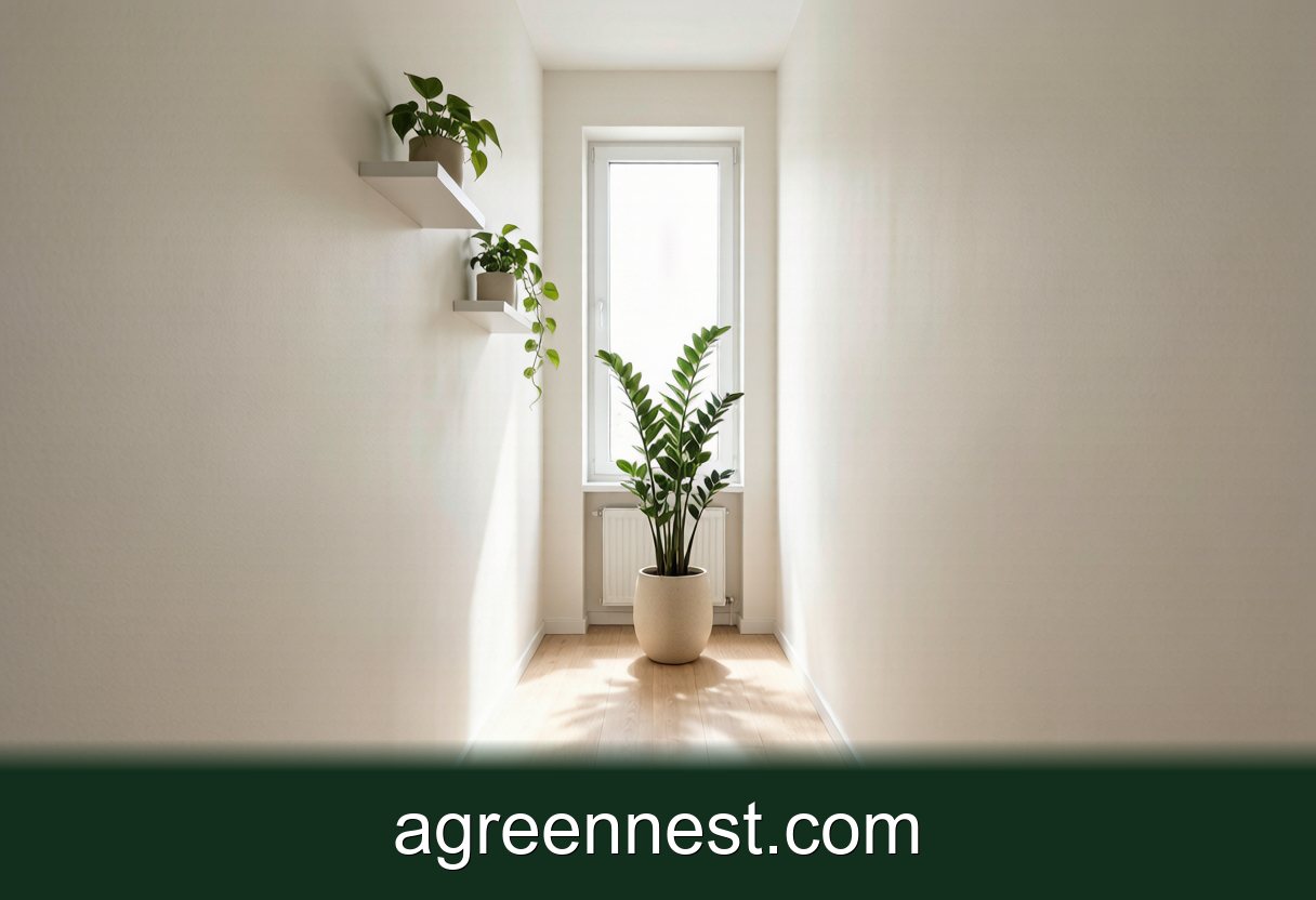 Plant Styling & Display — Styling Plants in a Narrow Hallway That Works
