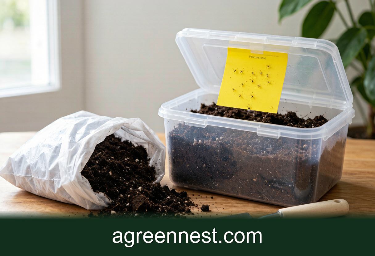 Plant Pests & Diseases — I Incubated 4 Bags of Potting Soil. 3 Had Pests
