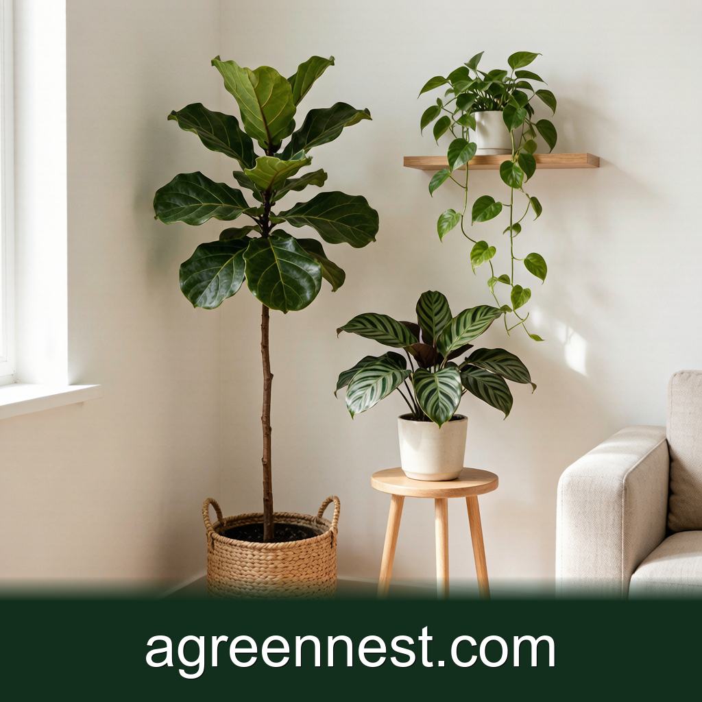 Plant Styling & Display — Layering Plant Heights: Style a Room in Three Levels
