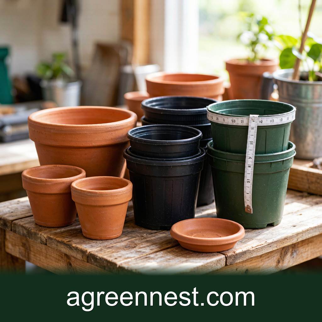 Plant Care Accessories — Pot Sizes Explained: What 12 cm Actually Means