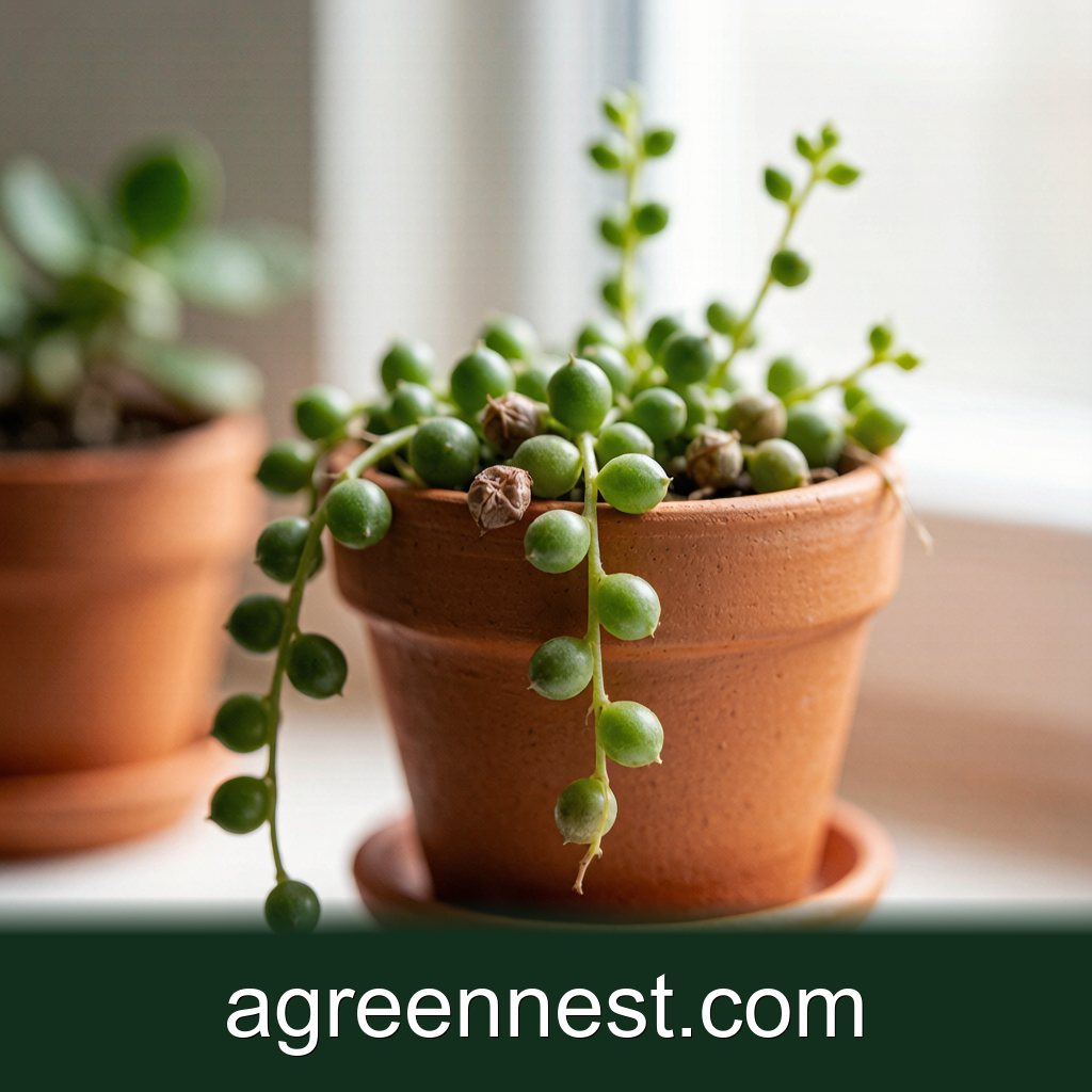 Succulent Care — Rescue a Shriveled String of Pearls: 48-Hour Plan