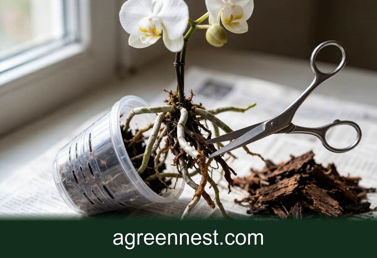 Plant Pests & Diseases — How to Rescue an Orchid From Root Rot