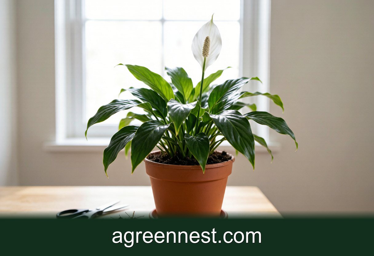 How to Rescue an Overwatered Peace Lily