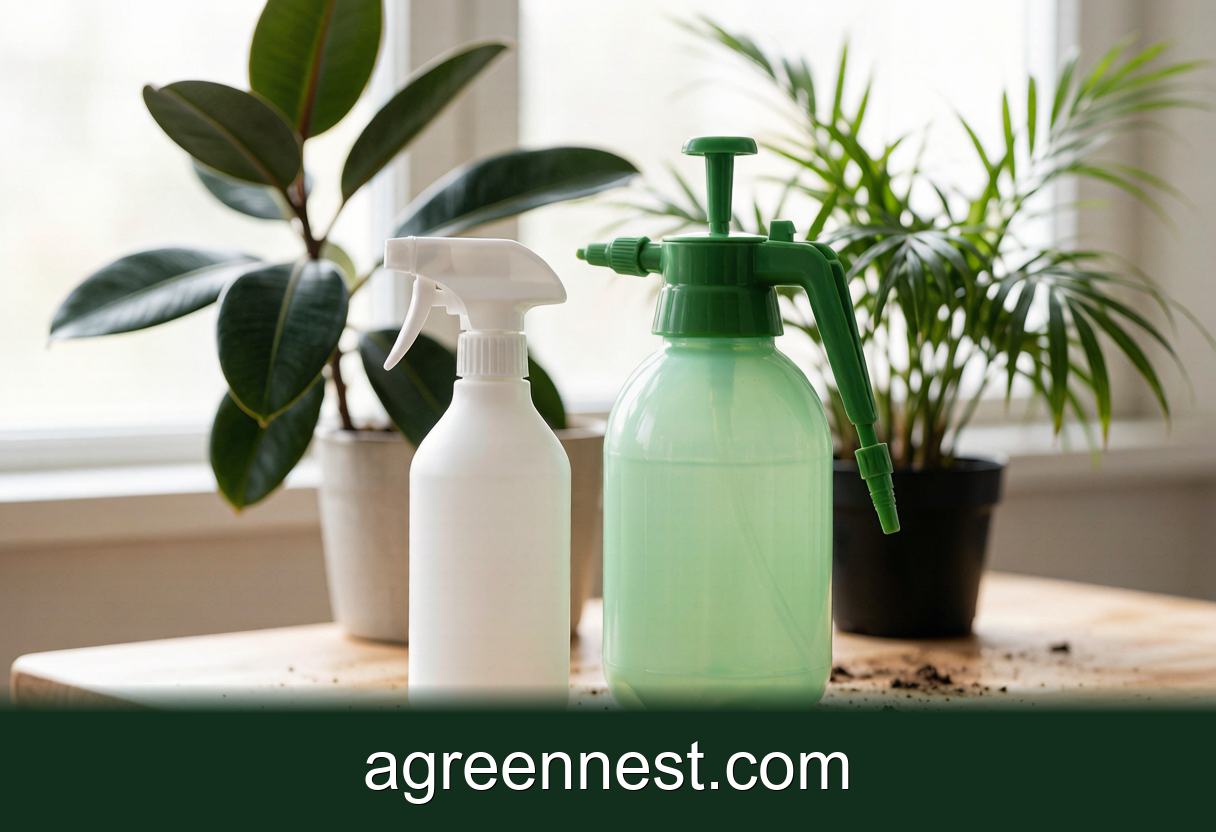 Plant Care Accessories — Spray Bottle vs Pump Sprayer for Houseplants