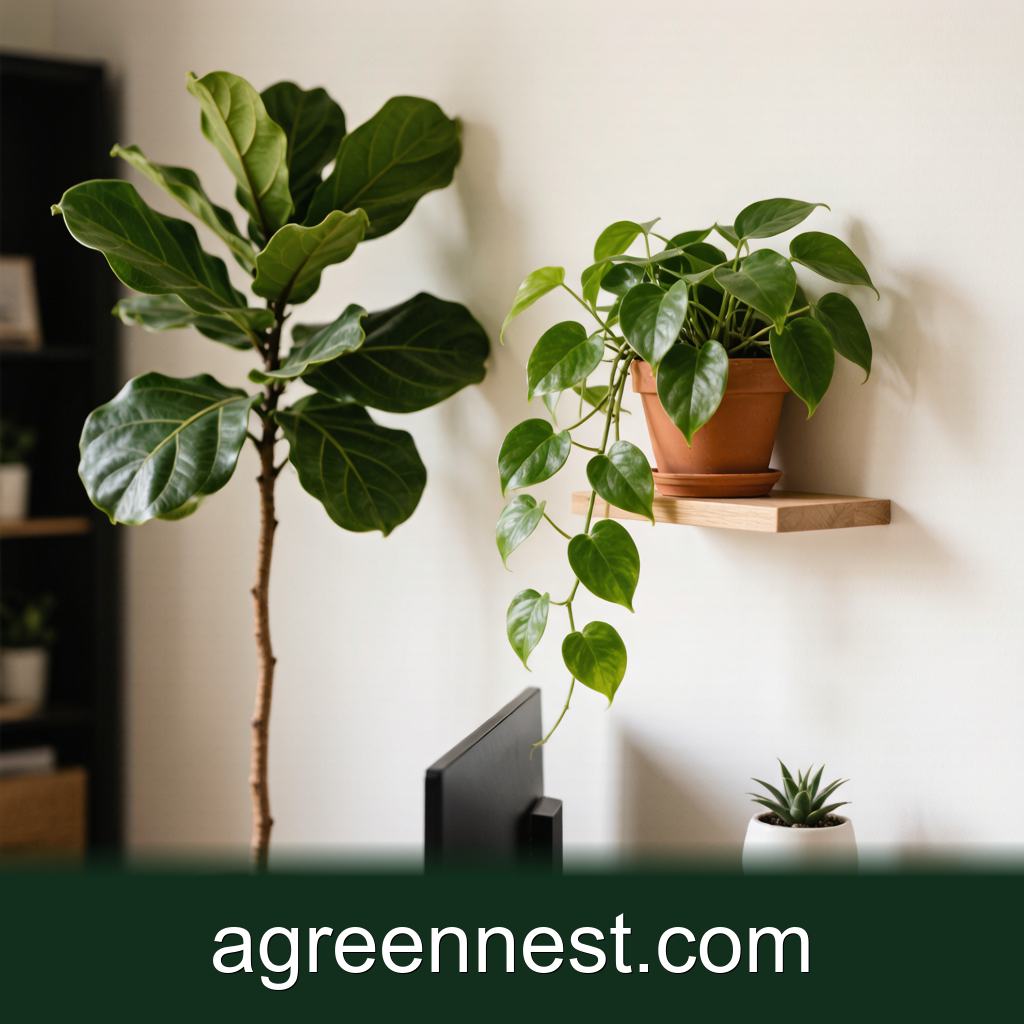 Style a Plant Corner in Your Home Office