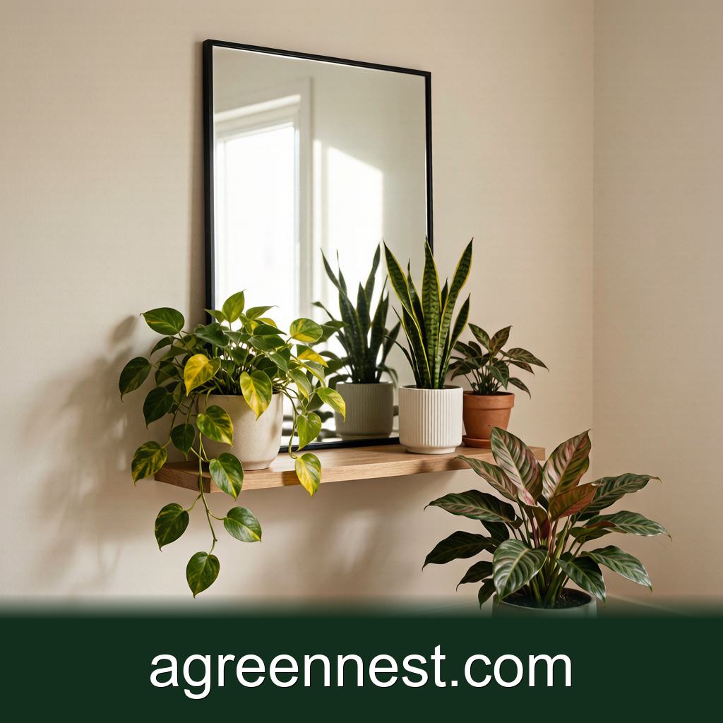 Plant Styling & Display — Styling Plants With Mirrors: Borrowed Light, Real Results