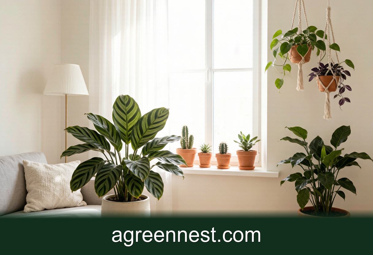 Plant Styling & Display — Summer Plant Styling: Rearrange for Heat and AC