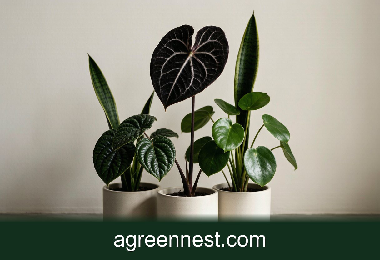 Plant Styling & Display — Textured Leaf Plants: Styling Green Against Green