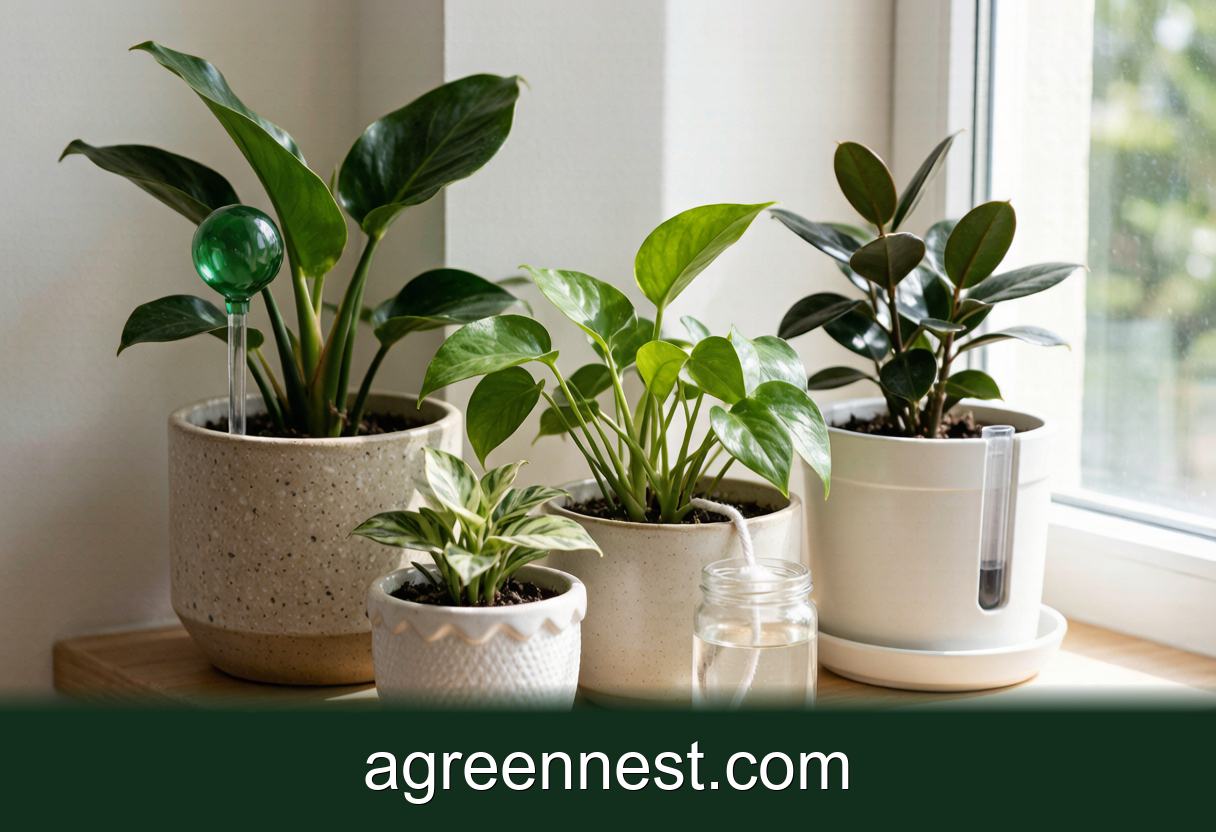 Plant Care Accessories — Vacation Watering: 5 Systems Tested for 2 Weeks Away