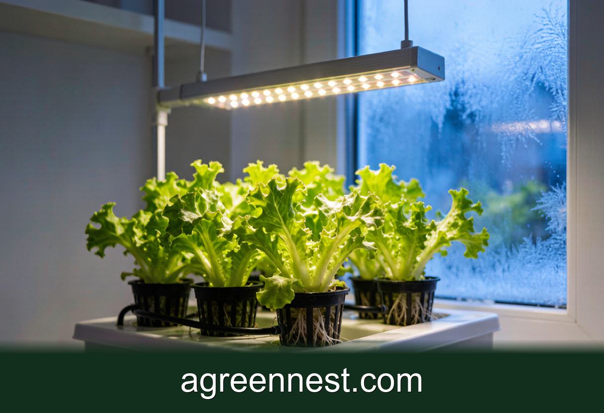 Winter Hydroponics Indoors: What to Change